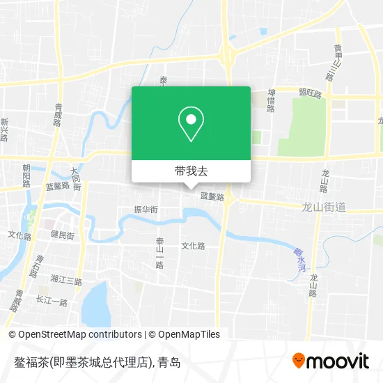 鳌福茶(即墨茶城总代理店)地图