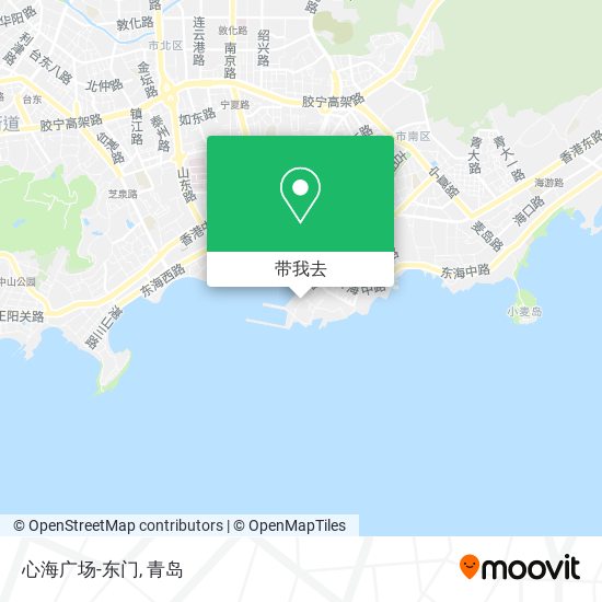 心海广场-东门地图