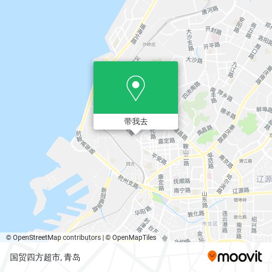 国贸四方超市地图