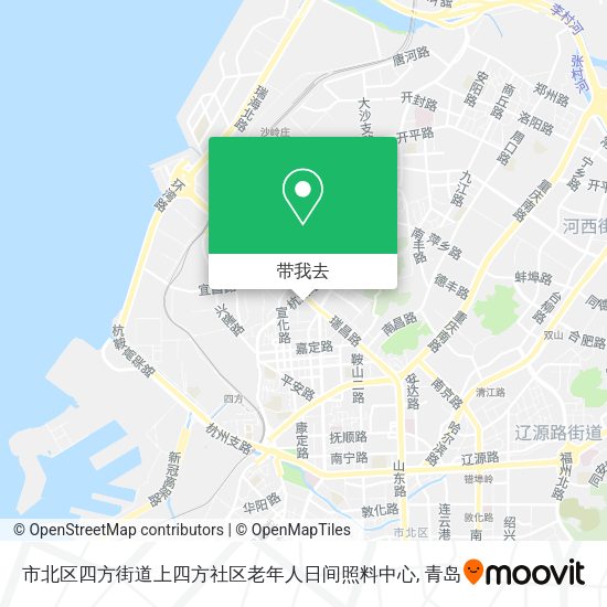 市北区四方街道上四方社区老年人日间照料中心地图