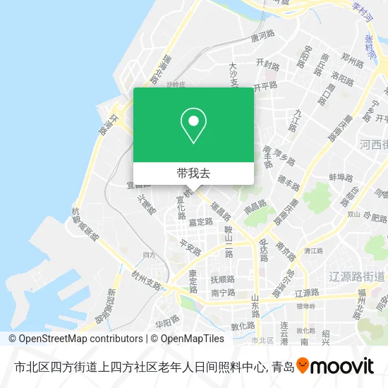 市北区四方街道上四方社区老年人日间照料中心地图