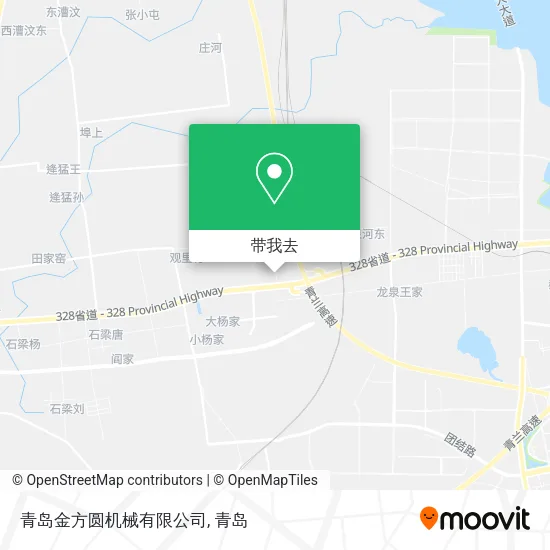 青岛金方圆机械有限公司地图