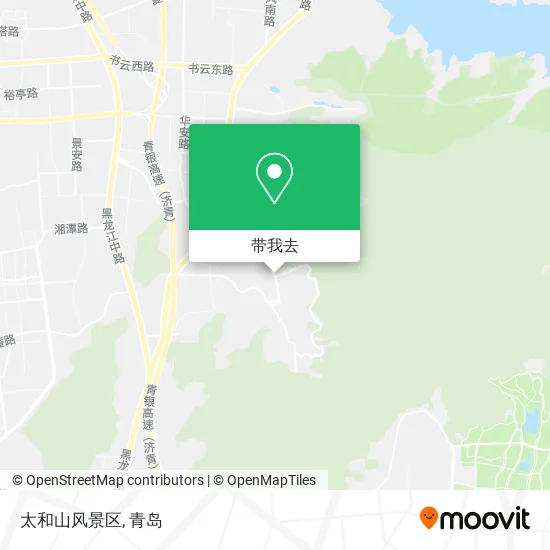 太和山风景区地图