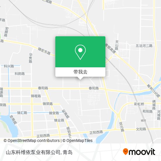 山东科维依泵业有限公司地图