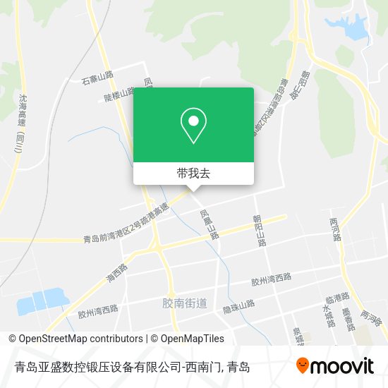 青岛亚盛数控锻压设备有限公司-西南门地图