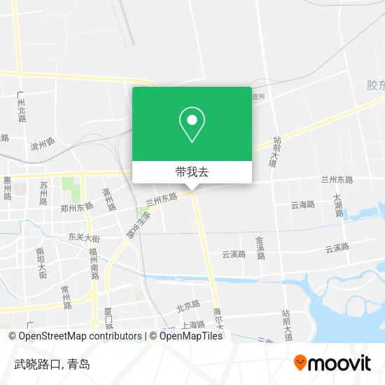 武晓路口地图