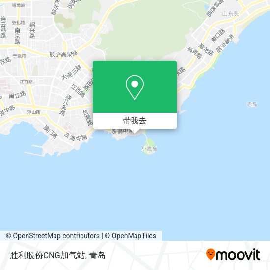胜利股份CNG加气站地图