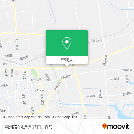 潮州路/烟沪线(路口)地图