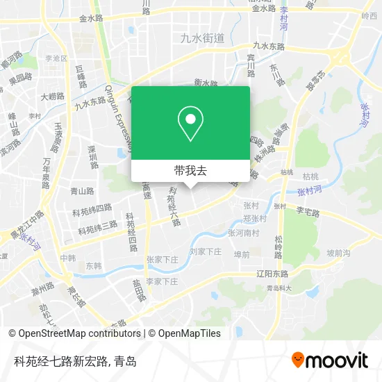 科苑经七路新宏路地图
