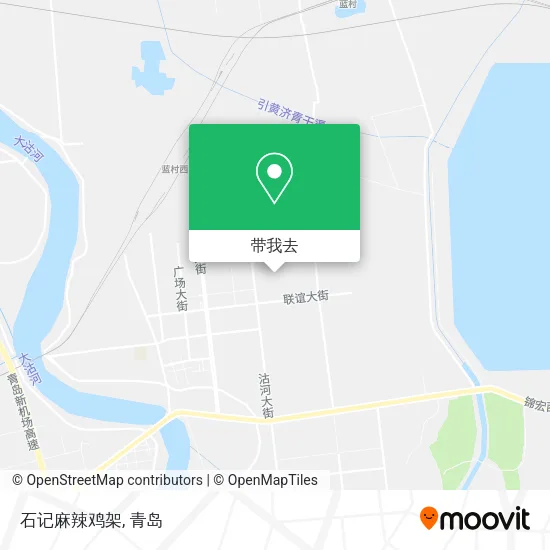 石记麻辣鸡架地图