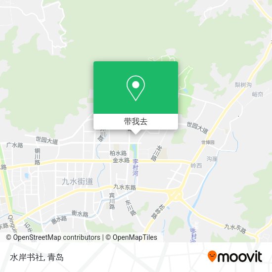 水岸书社地图