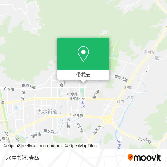 水岸书社地图