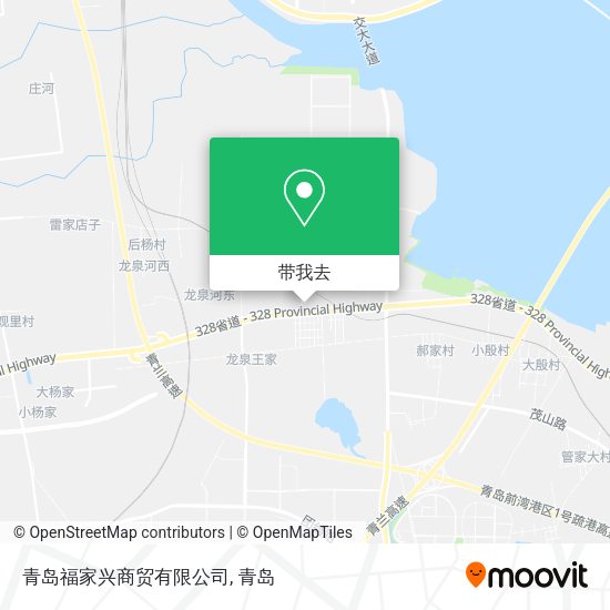 青岛福家兴商贸有限公司地图