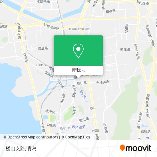 楼山支路地图
