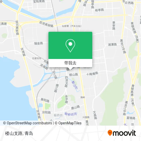 楼山支路地图