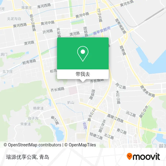 瑞源优享公寓地图