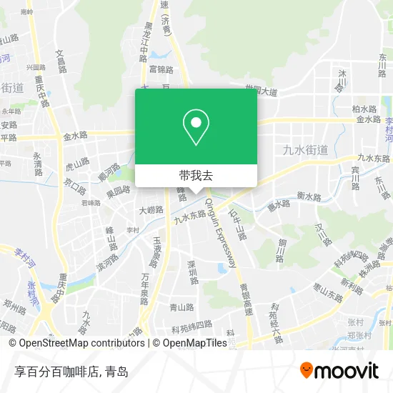 享百分百咖啡店地图