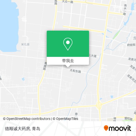 德顺诚大药房地图
