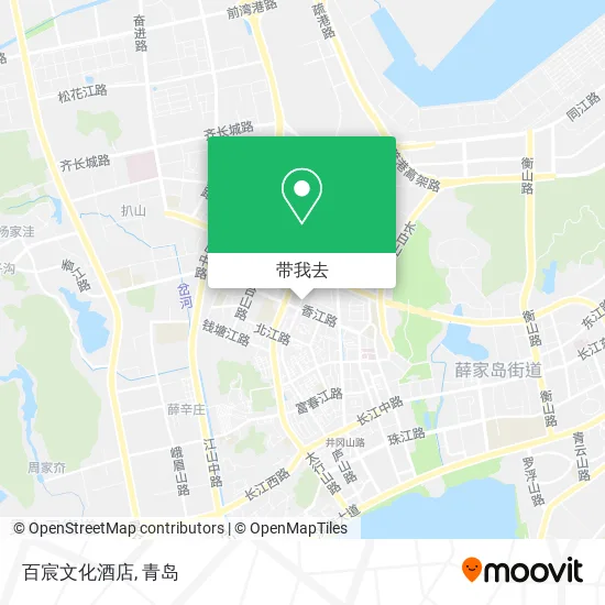 百宸文化酒店地图