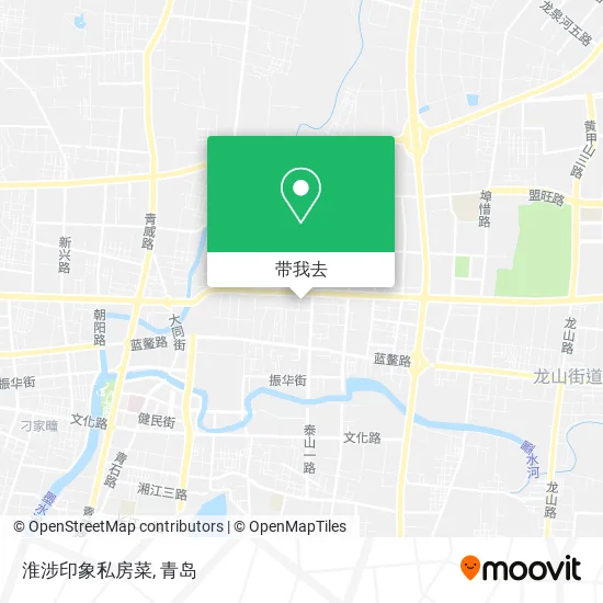 淮涉印象私房菜地图