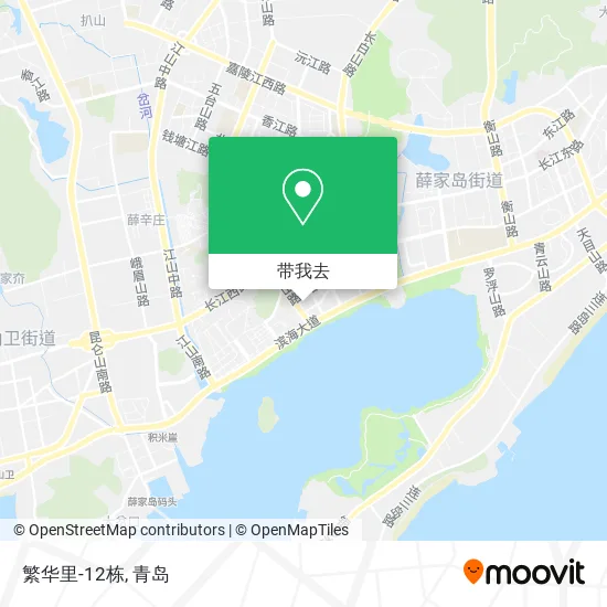 繁华里-12栋地图