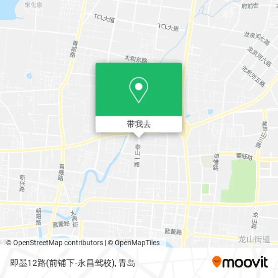 即墨12路(前铺下-永昌驾校)地图