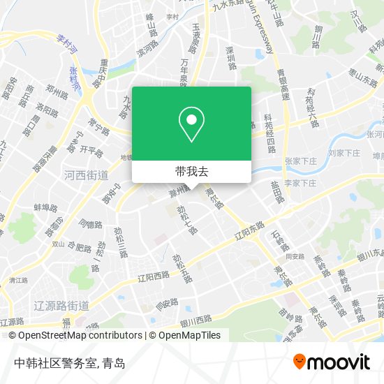 中韩社区警务室地图