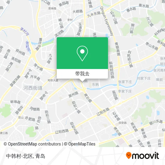 中韩村-北区地图