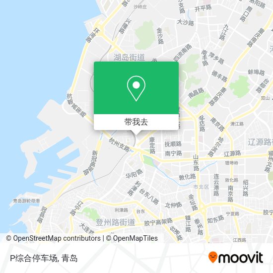 P综合停车场地图