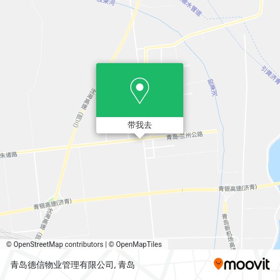 青岛德信物业管理有限公司地图