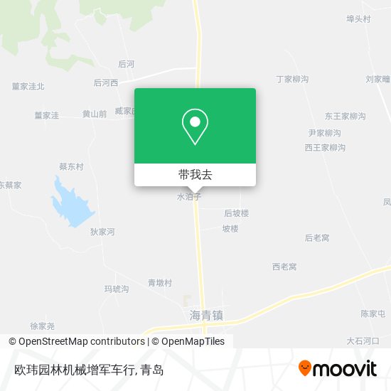 欧玮园林机械增军车行地图