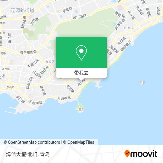 海信天玺-北门地图