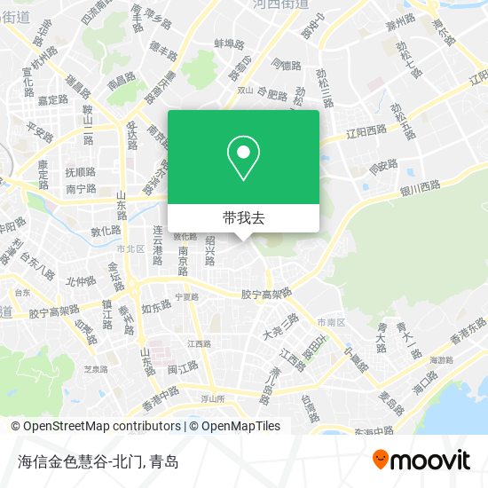 海信金色慧谷-北门地图