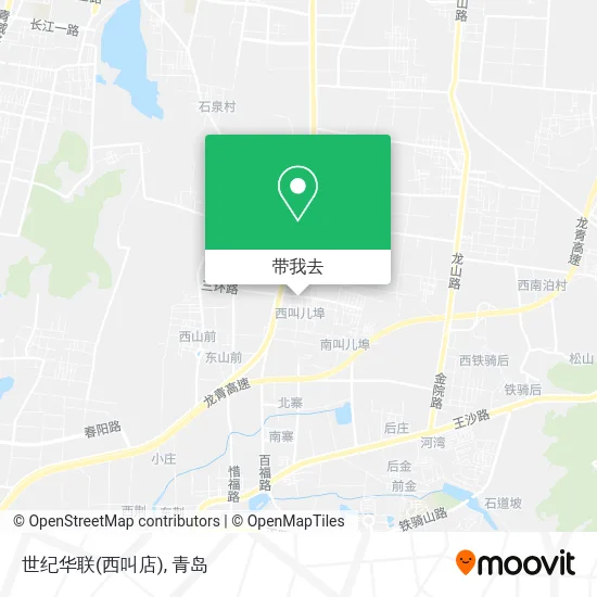 世纪华联(西叫店)地图