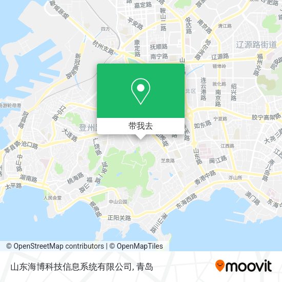 山东海博科技信息系统有限公司地图