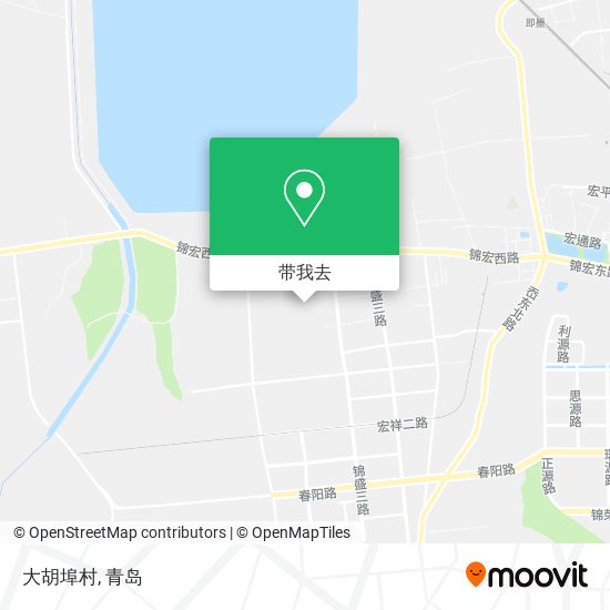大胡埠村地图