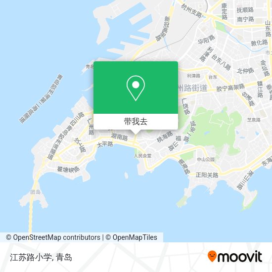 江苏路小学地图