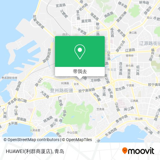 HUAWEI(利群商厦店)地图