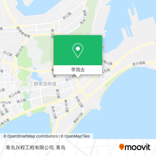 青岛兴程工程有限公司地图