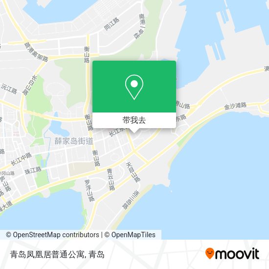 青岛凤凰居普通公寓地图