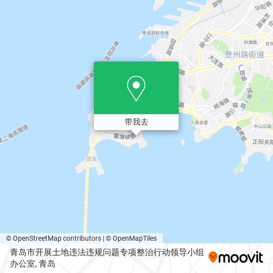 青岛市开展土地违法违规问题专项整治行动领导小组办公室地图