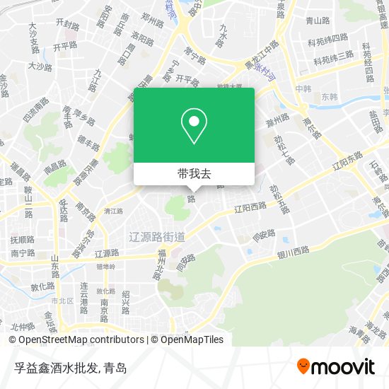 孚益鑫酒水批发地图