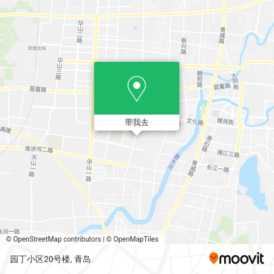 园丁小区20号楼地图
