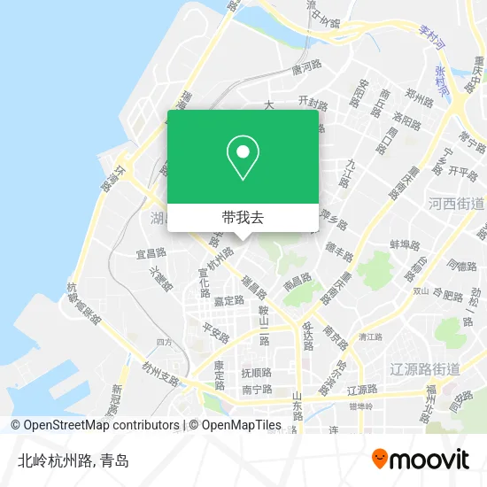 北岭杭州路地图