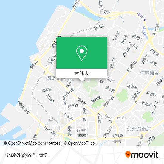 北岭外贸宿舍地图
