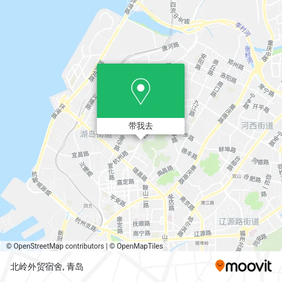 北岭外贸宿舍地图