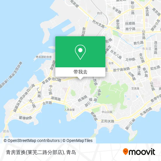 青房置换(莱芜二路分部店)地图