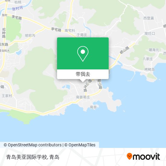 青岛美亚国际学校地图