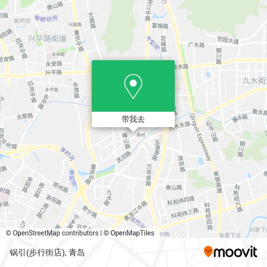 锅引(步行街店)地图