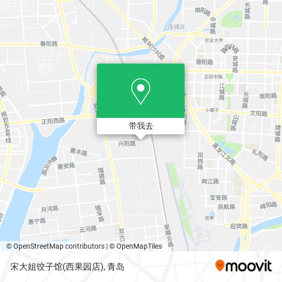 宋大姐饺子馆(西果园店)地图